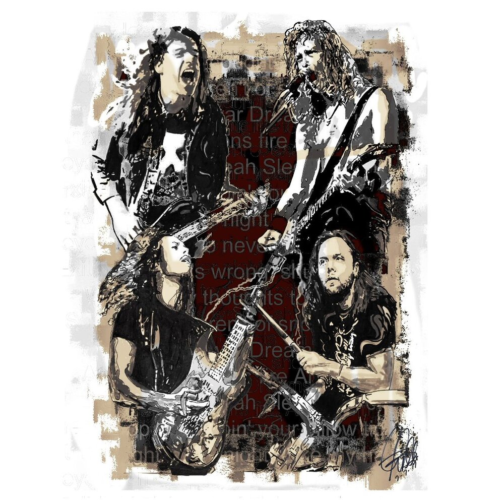 Metallica Heavy Metal Rock Music Print Poster Wall Art 18x24